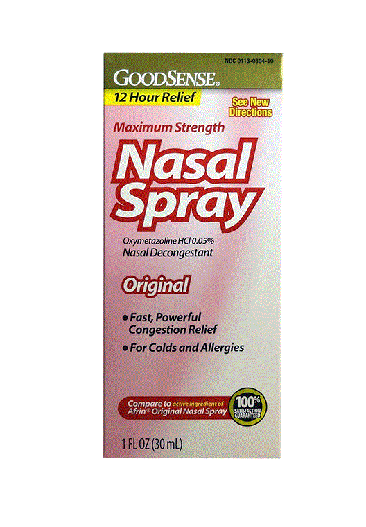 Good sense original nasal spray 1oz
