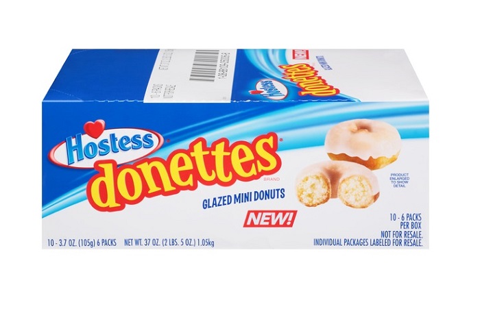 Hostess glazed mini donuts 10ct