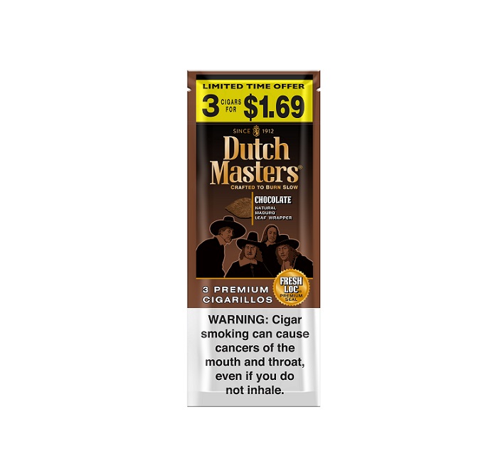 Dutch master chocolate 3/$1.69 20/3pk
