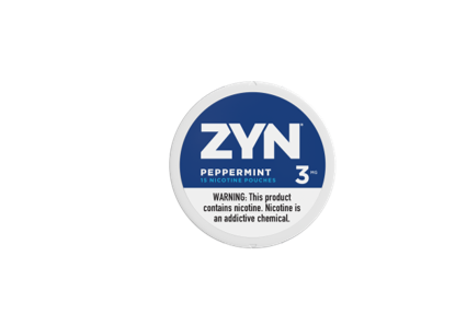 Zyn peppermint nicotine pouch 3mg 5ct