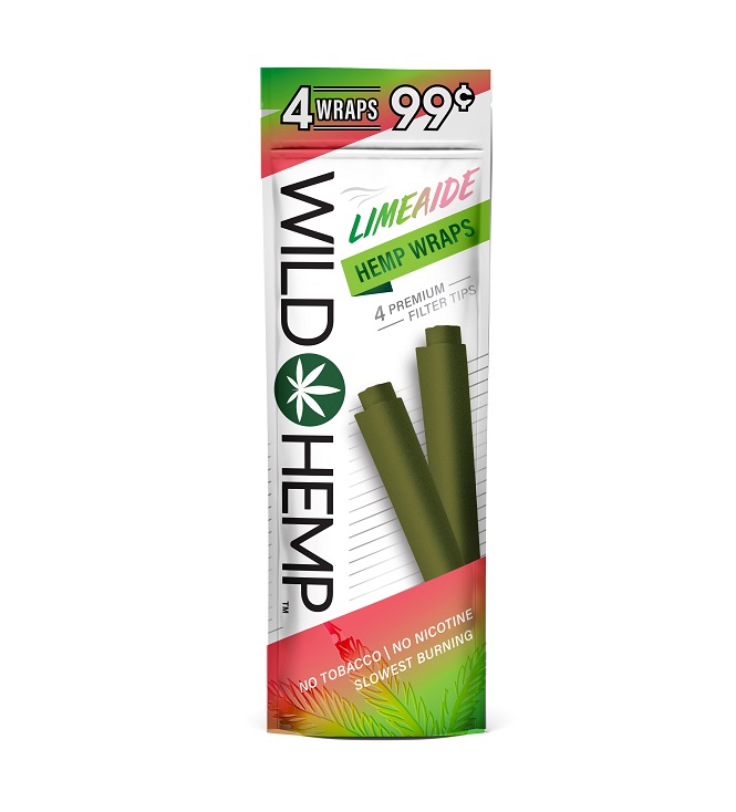 Wild hemp limeaide wraps 4/.99 20/4ct