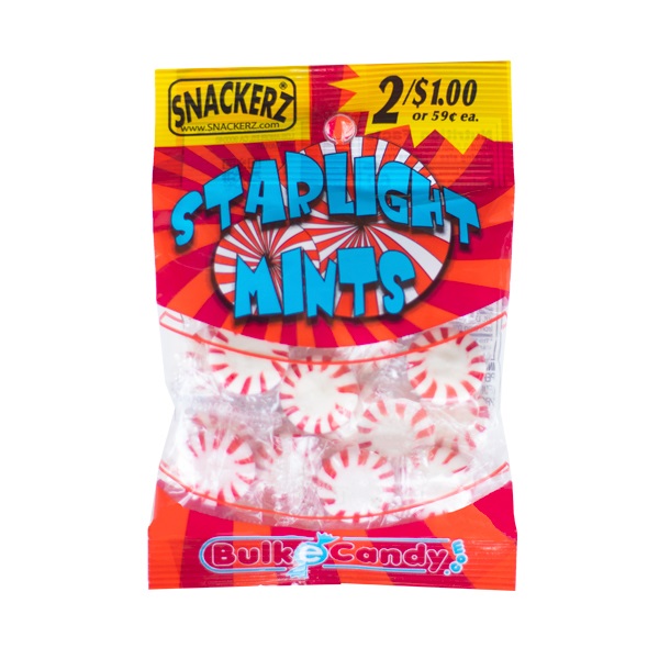 Snackerz 2/$1 starlight mints