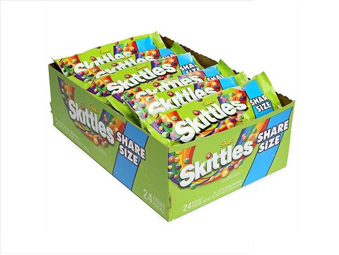 Skittles sour k/s 24ct