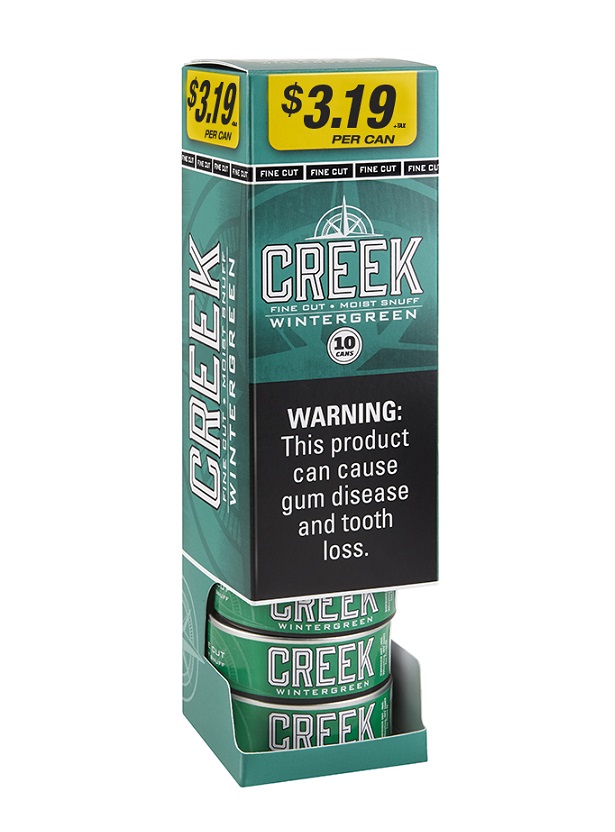 Creek fc wintergreen $3.19 10ct 1.2oz