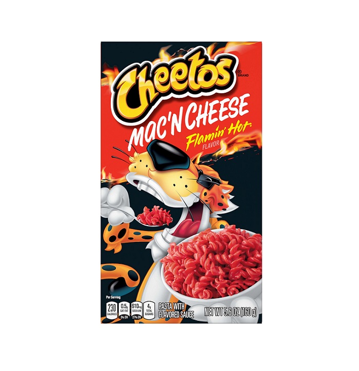 Cheetos flamin hot mac n cheese 5.6oz