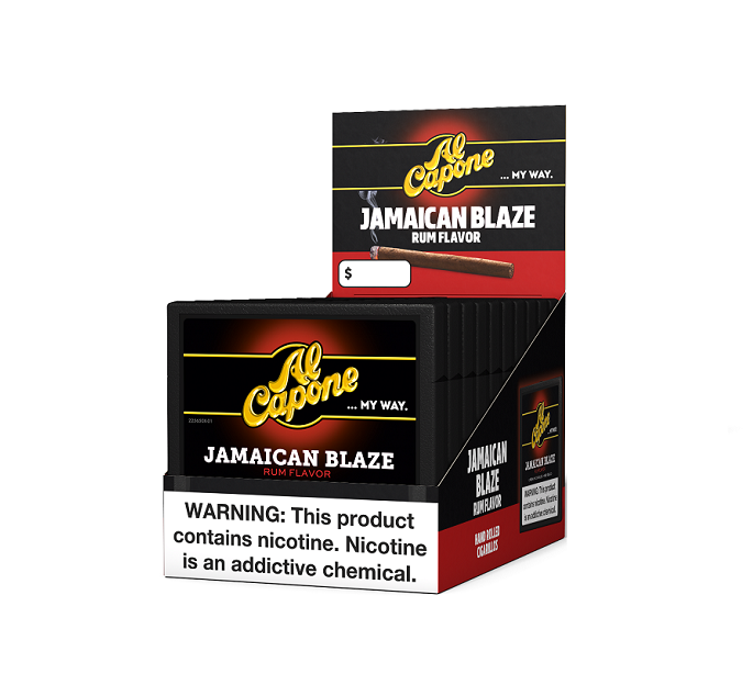 Al capone rum jamaican blaze non filter 10/10pk