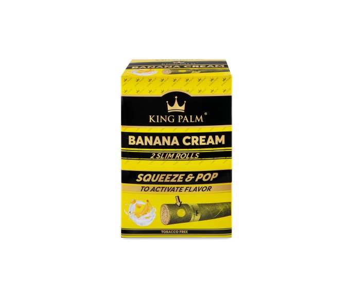 King palm banana cream slim 20/2pk