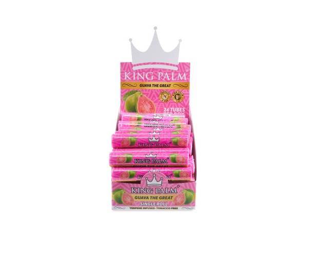 King palm guava mini wraps single roll 24ct