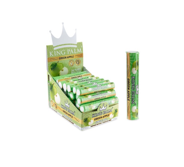 King palm green apple mini wraps single roll 24ct