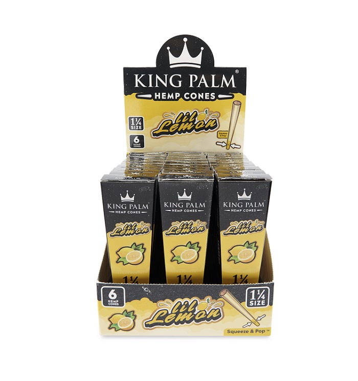 King palm lil lemon hemp cones 1.25