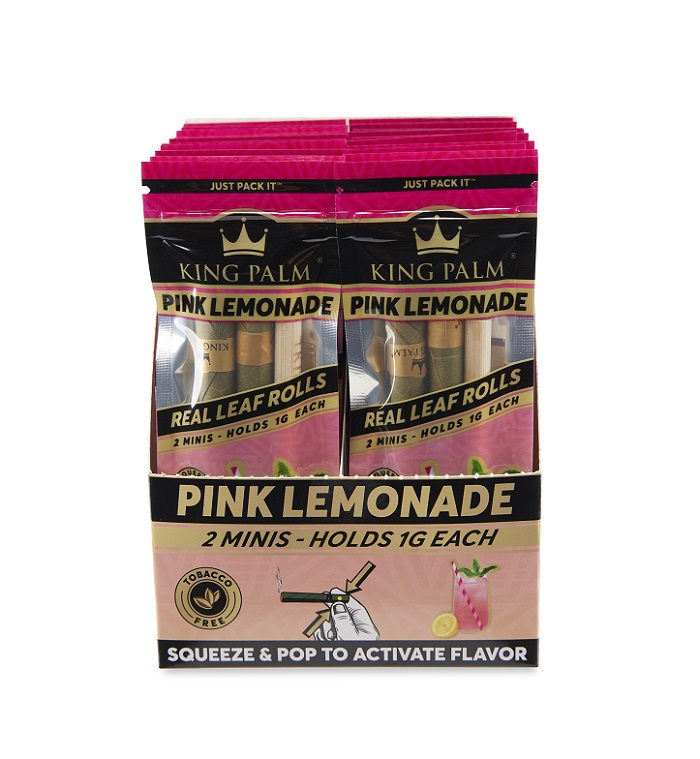King palm pink lemonade mini cones 20/2ct
