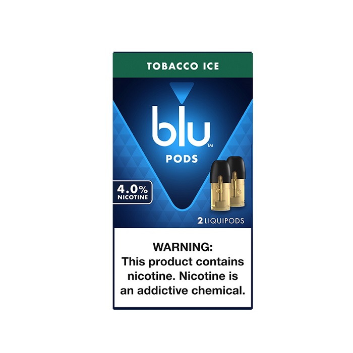 Blu tobacco ice 4.0% pods 5/2ct