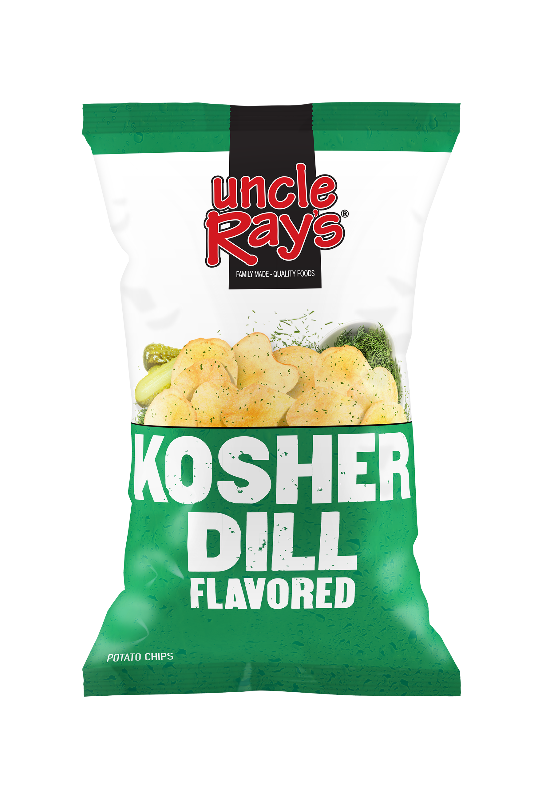 Uncle rays kosher dill chips 3oz