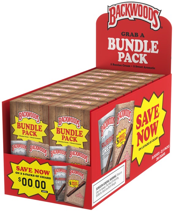 Backwood bundle pdq pack 20/10pk