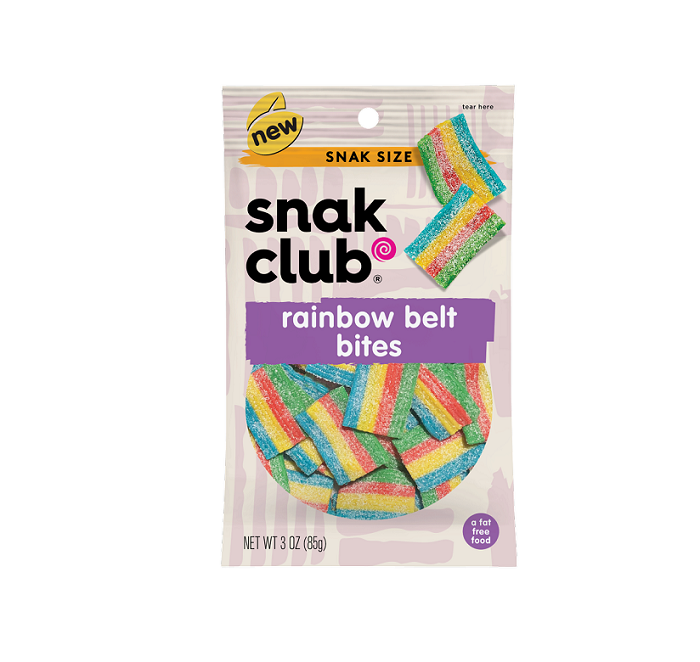 Snak club rainbow belts 3oz