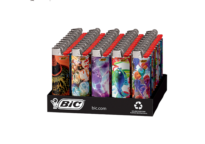 Bic ltr blown glass special edition 50ct