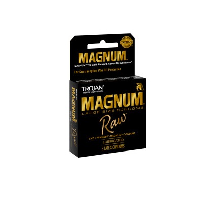 Trojan magnum raw lubricated 6ct