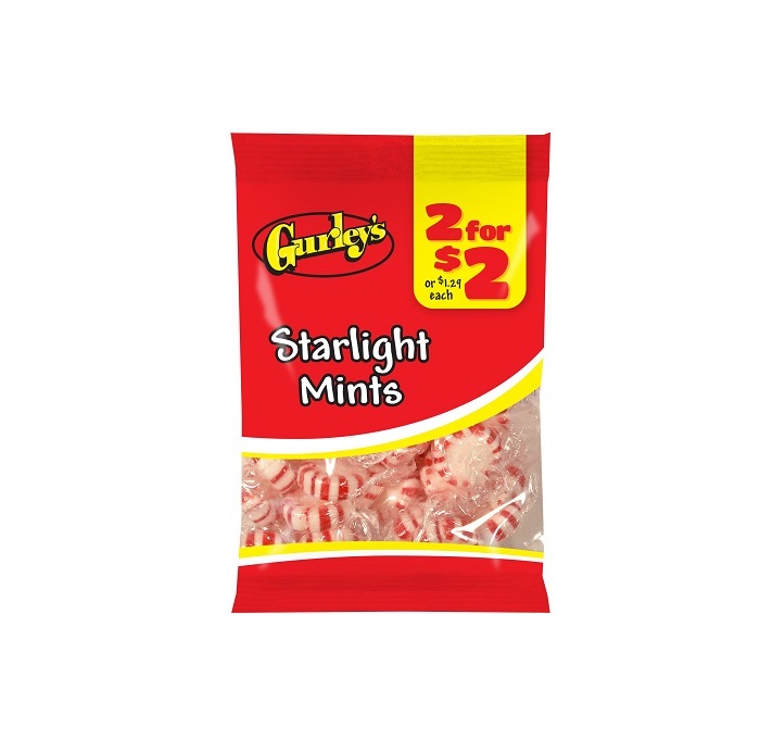 Gurley`s starlight mints 2/$2 12ct 3.75oz