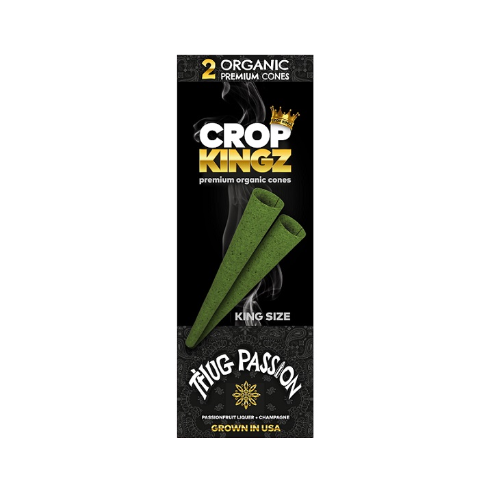 Crop kingz thug passion organic cones k/s 10/2pk