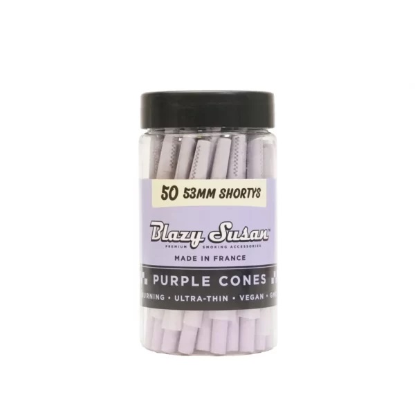 Blazy susan purple cones 53mm jar 50ct