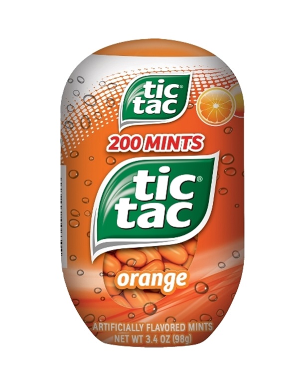 Tic tac orange btl 4ct 3.4oz