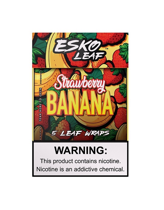 Esko leaf strawberry banana cigar wraps 8/5pk