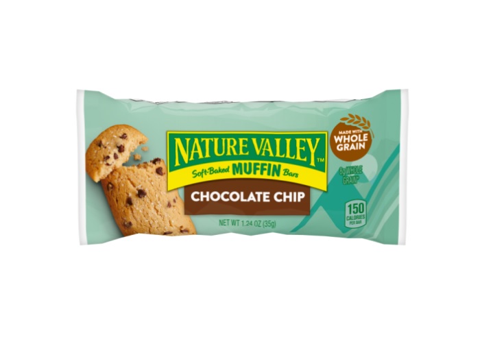 Nature valley chocolate chip muffin bar 12ct