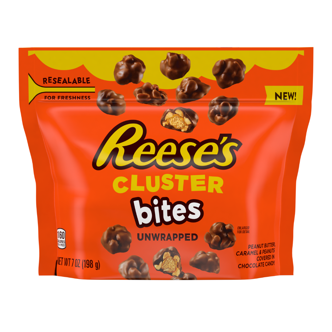 Reeses peanut butter carml bites unwrapped h/b 7oz