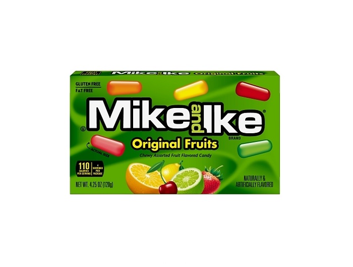 Mike & ike original fruit thtr bx 4.25oz