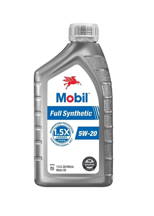 Mobil sae 5w20 full synthetic 6ct 1qt
