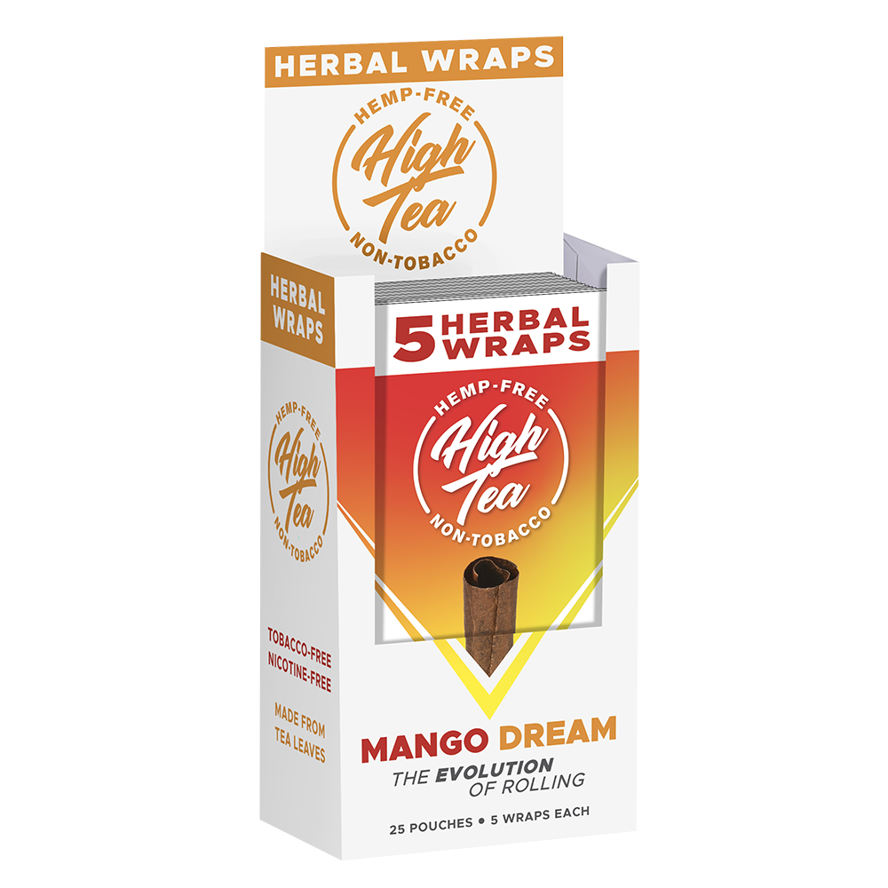 High tea herbal wraps mango dream 25/5 ct