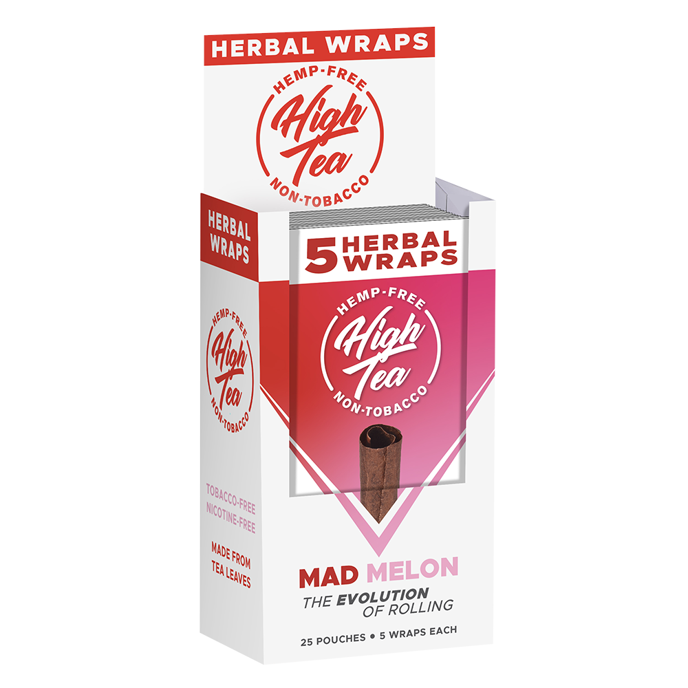 High tea herbal wraps mad melon 25/5 ct
