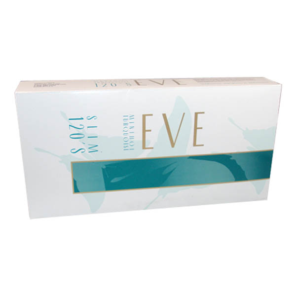 Eve menthol turquoise 120 box