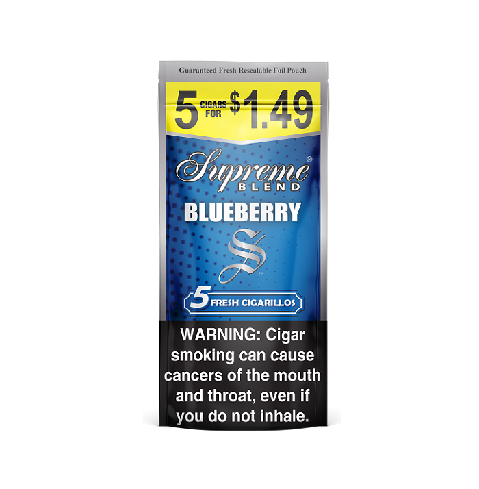 Supreme blueberry 5/$1.49 15/5pk