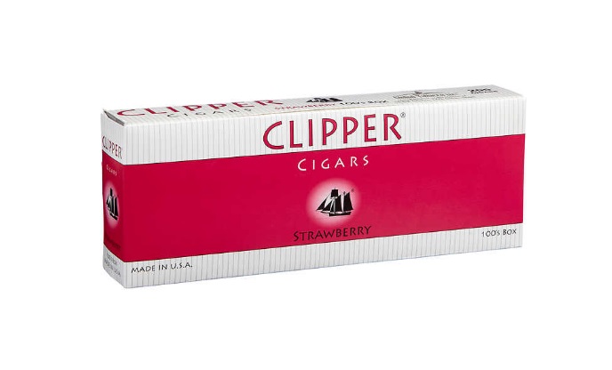 Clipper cig strawberry box 10/20pk