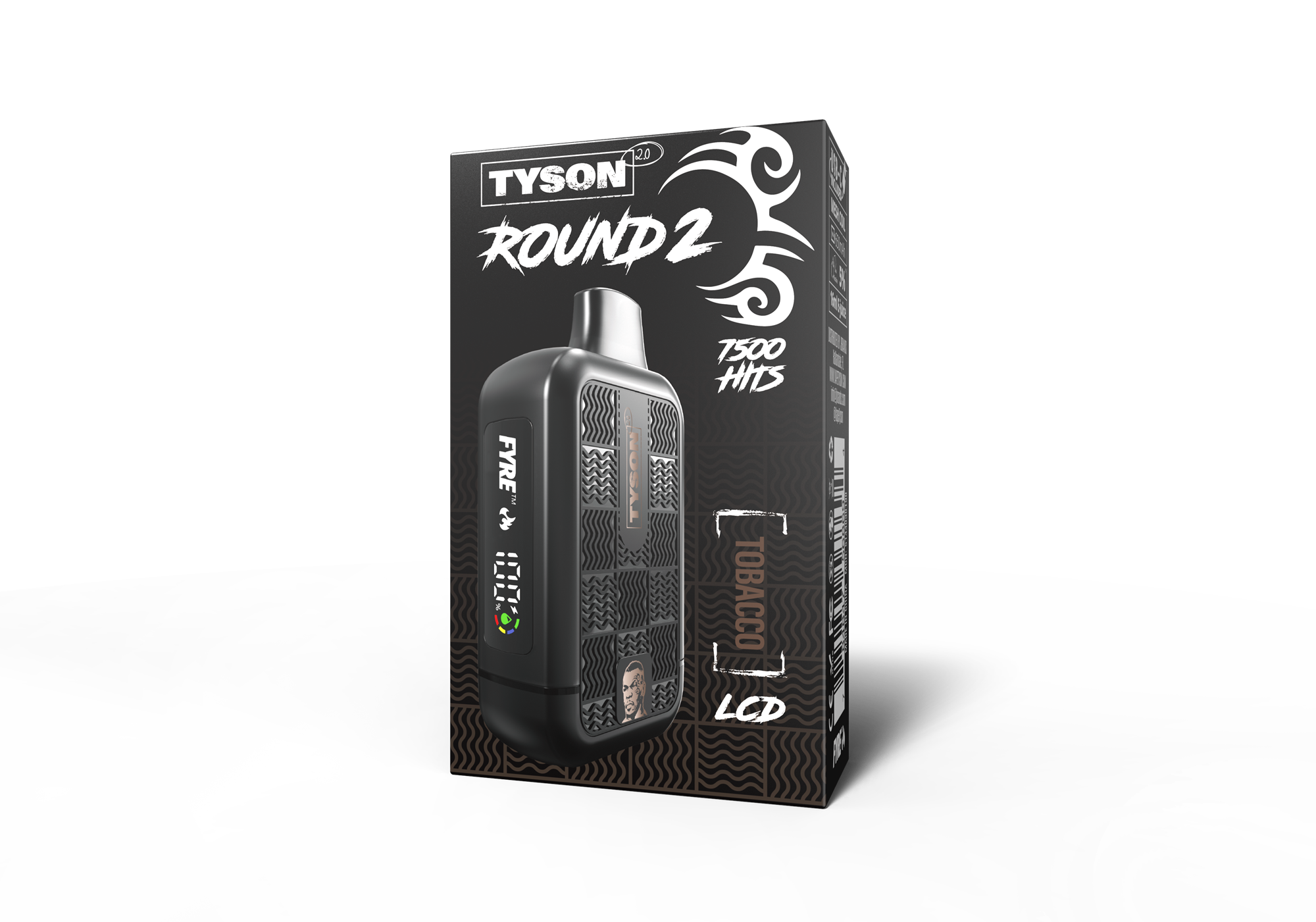 Tyson 2.0 tobacco disposable 7500 10ct