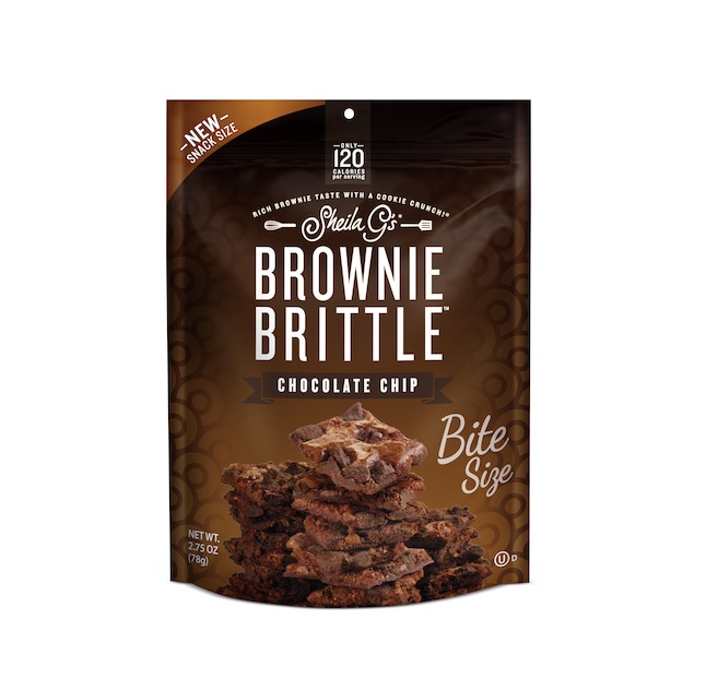 Sheila g`s chocolate chip brownie brittle 2.75oz