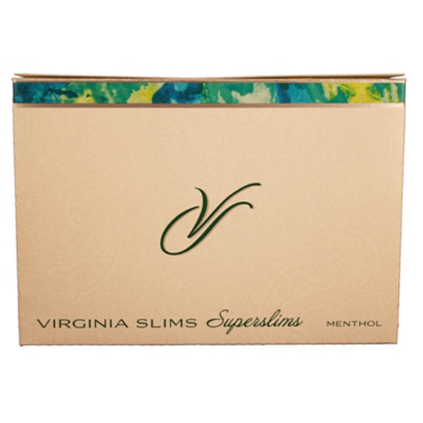 Virginia slim ss menthol box