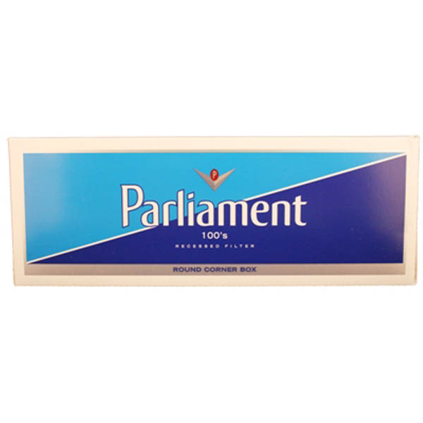 Parliament white 100 box