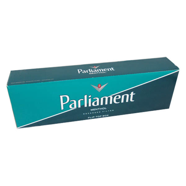 Parliament menthol green box