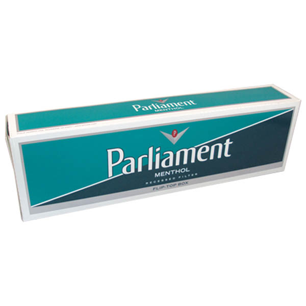Parliament menthol white box