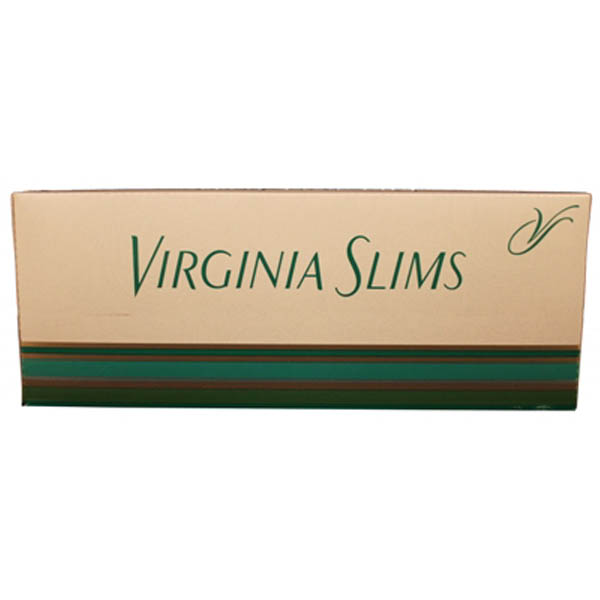 Virginia slim menthol box