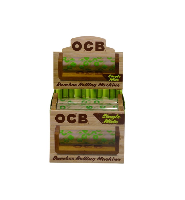 Ocb bamboo roller singl wide 70mm 6ct