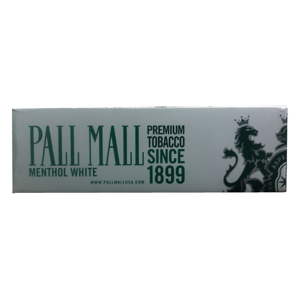 Pallmall menthol white box