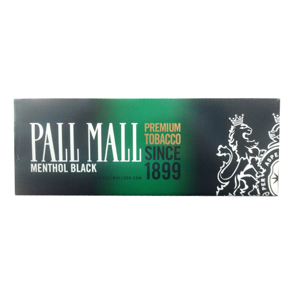 Pallmall menthol black 100 box