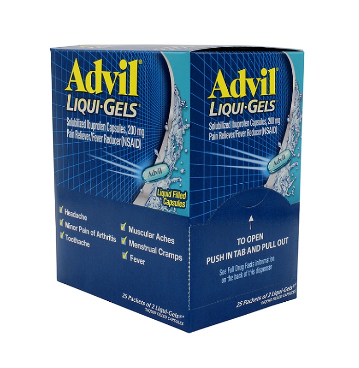 Advil liq gels 25/2ct