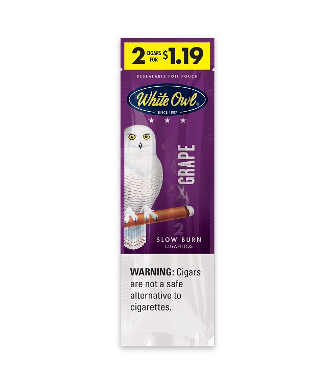 White owl grape 2/$1.19 f.p 30/2pk
