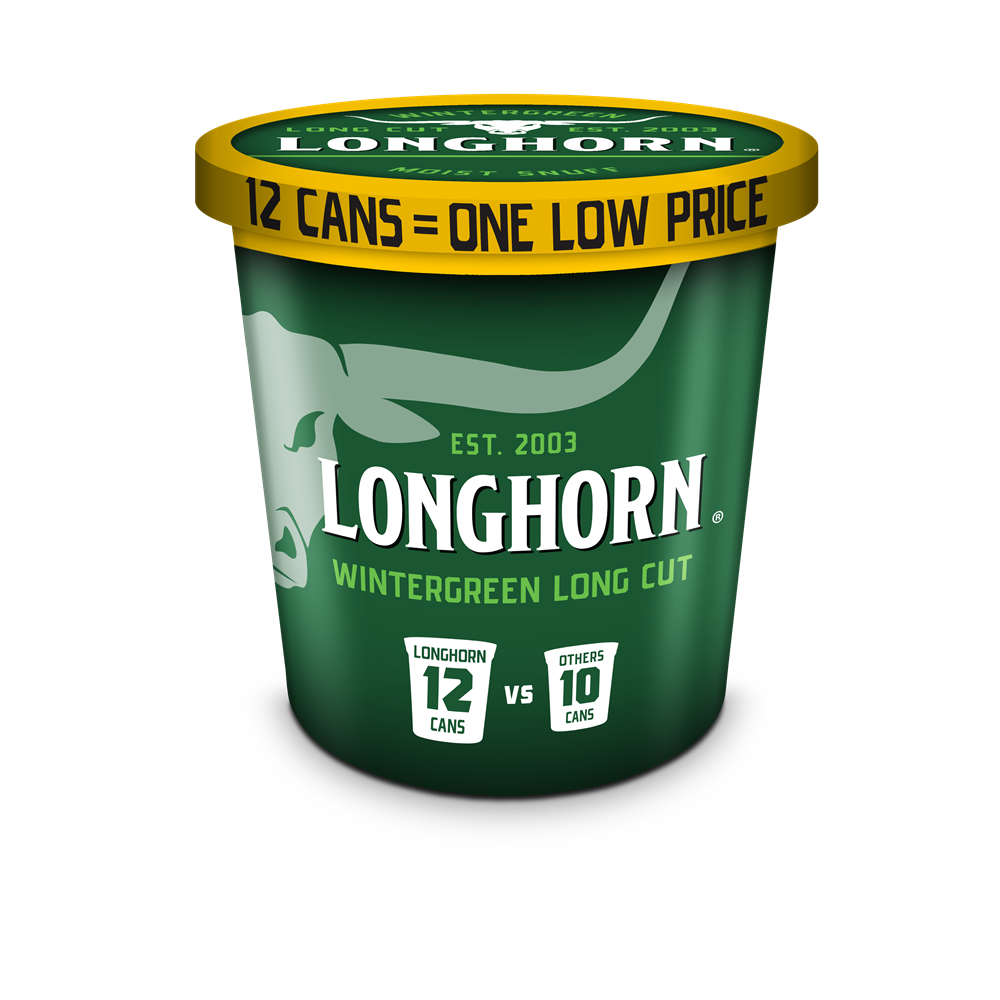 Longhorn lc wintergreen tub 14.4oz