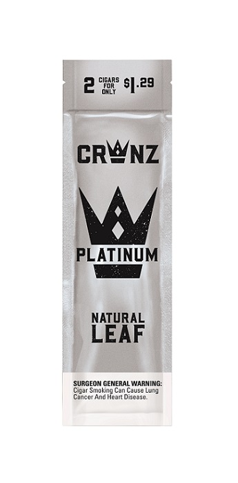 Crwnz platinum pouch cigarillo 2/$1.29 30/2pk