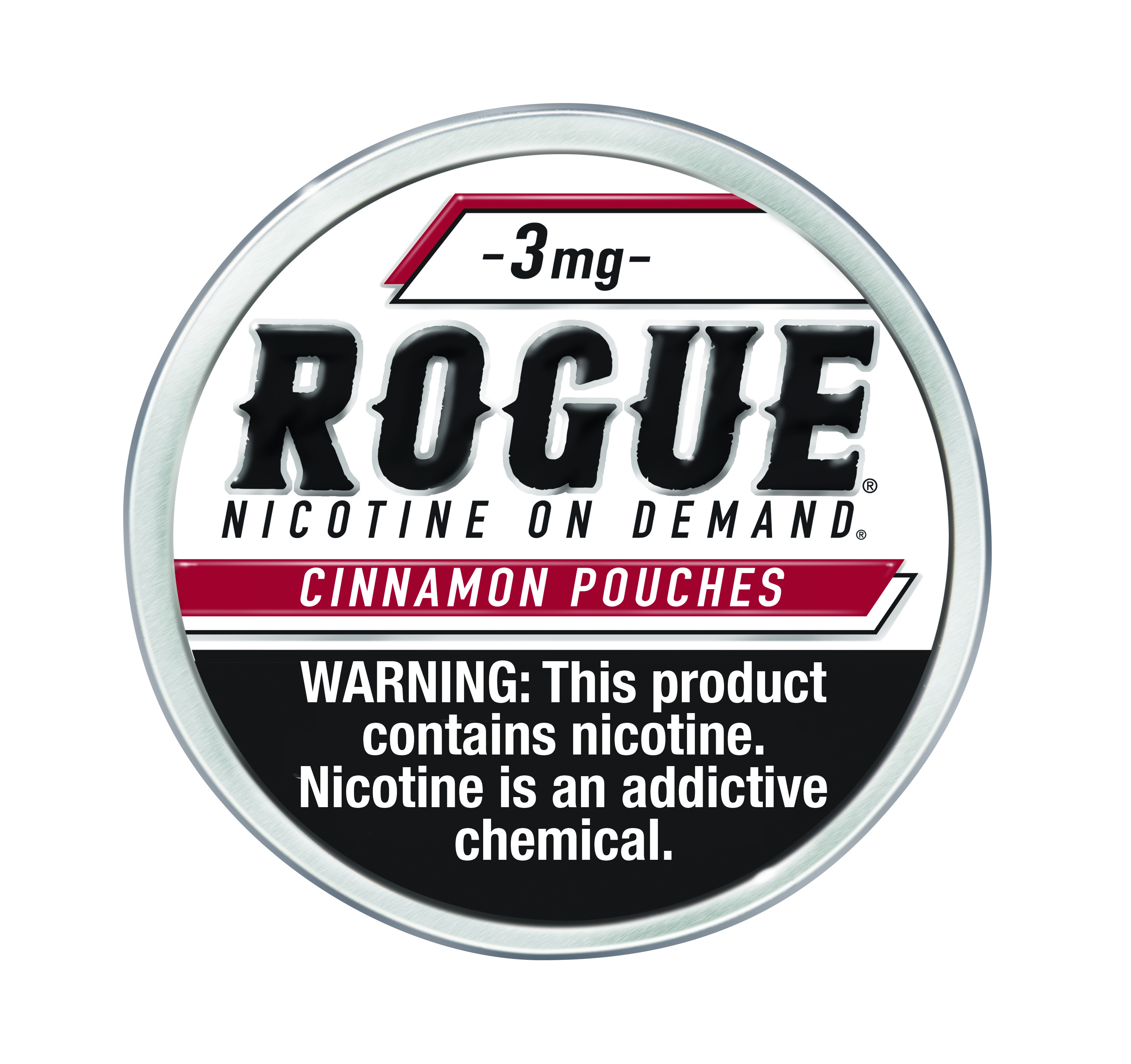Rogue cinnamon nicotine pouch 3mg 5ct